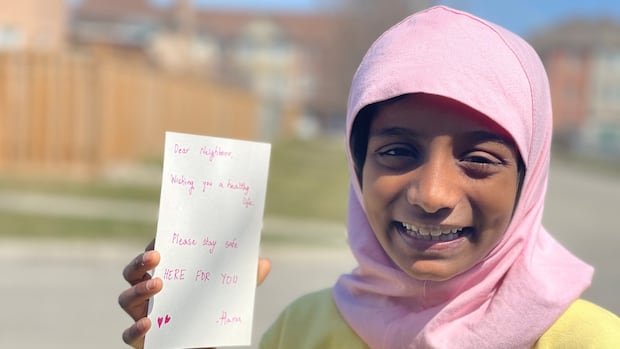 Meet the 9-year-old girl whose simple act of kindness during COVID-19 spurred an army of volunteers Meet the 9-year-old girl whose simple act of kindness during COVID-19 spurred an army of volunteers