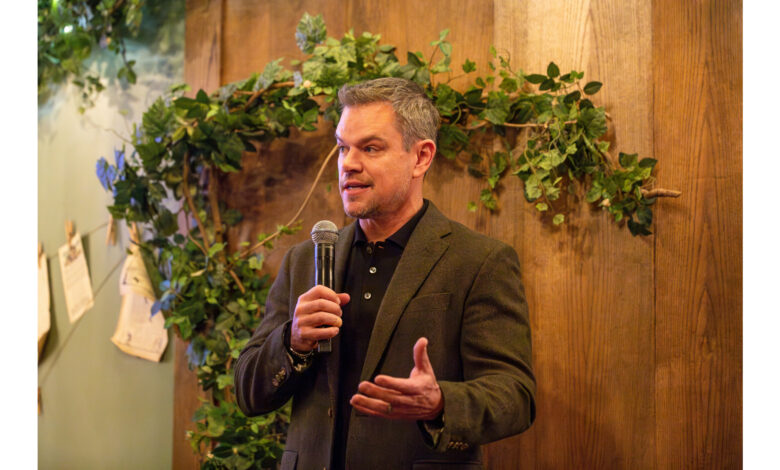 Matt Damon Receives the Elevate Prize Catalyst Award for His Global Impact in Increasing Access to Safe Water and Sanitation Matt Damon Receives the Elevate Prize Catalyst Award for His Global Impact in Increasing Access to Safe Water and Sanitation