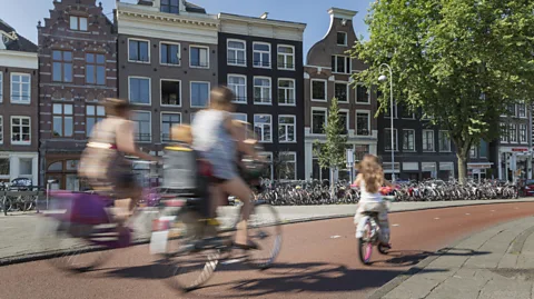 Buena Vista Images/Getty Images The Netherlands offers at least 16 weeks of mandated, fully paid maternity leave and up to six weeks of paid paternity leave (Credit: Buena Vista Images/Getty Images)