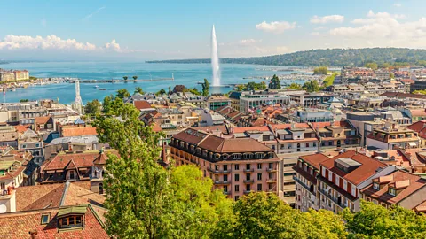 Getty Images Geneva got perfect scores in healthcare and education in this year's Global Liveability Index (Credit: Getty Images)