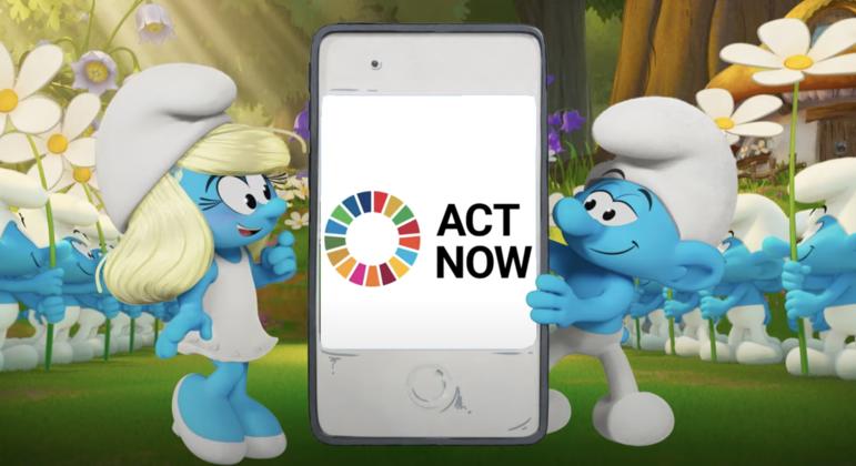 Smurf your voice: Global campaign urges everyone to speak up for a better future