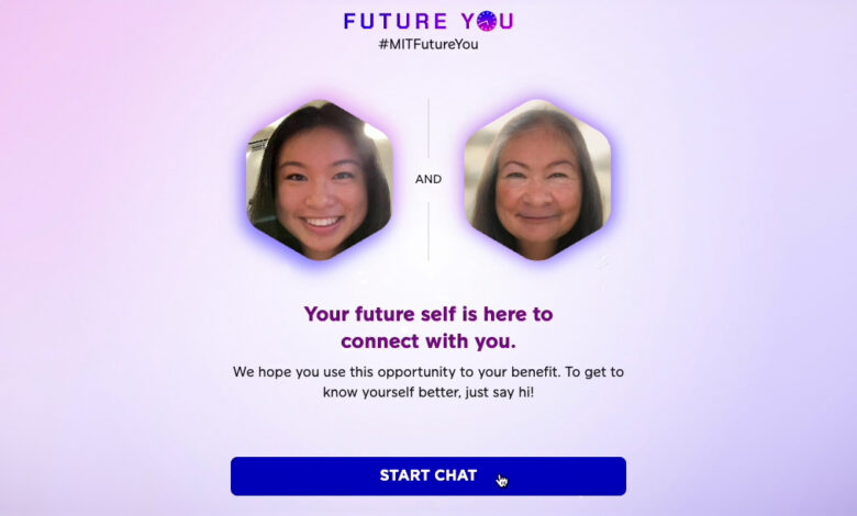 AI simulation gives people a glimpse of their potential future self | MIT News AI simulation gives people a glimpse of their potential future self | MIT News
