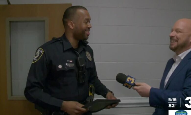 Chesapeake police officer recognized for act of kindness Chesapeake police officer recognized for act of kindness