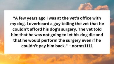 People share moments that restored their faith in humanity