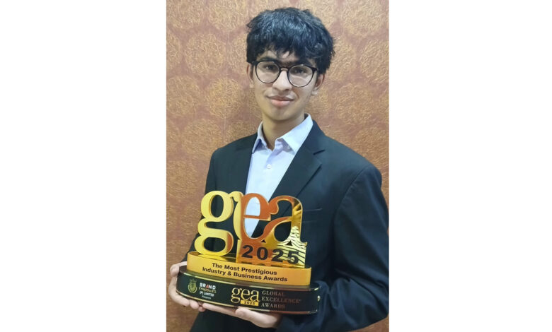 Young Visionary Aryann Khokha Honored as Young Education Changemaker at Global Excellence Awards 2025 Young Visionary Aryann Khokha Honored as Young Education Changemaker at Global Excellence Awards 2025
